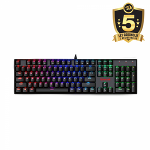 KEYBOARD - REDRAGON APAS K535-KB RGB WIRED MECHANICAL BLUE SWITCH