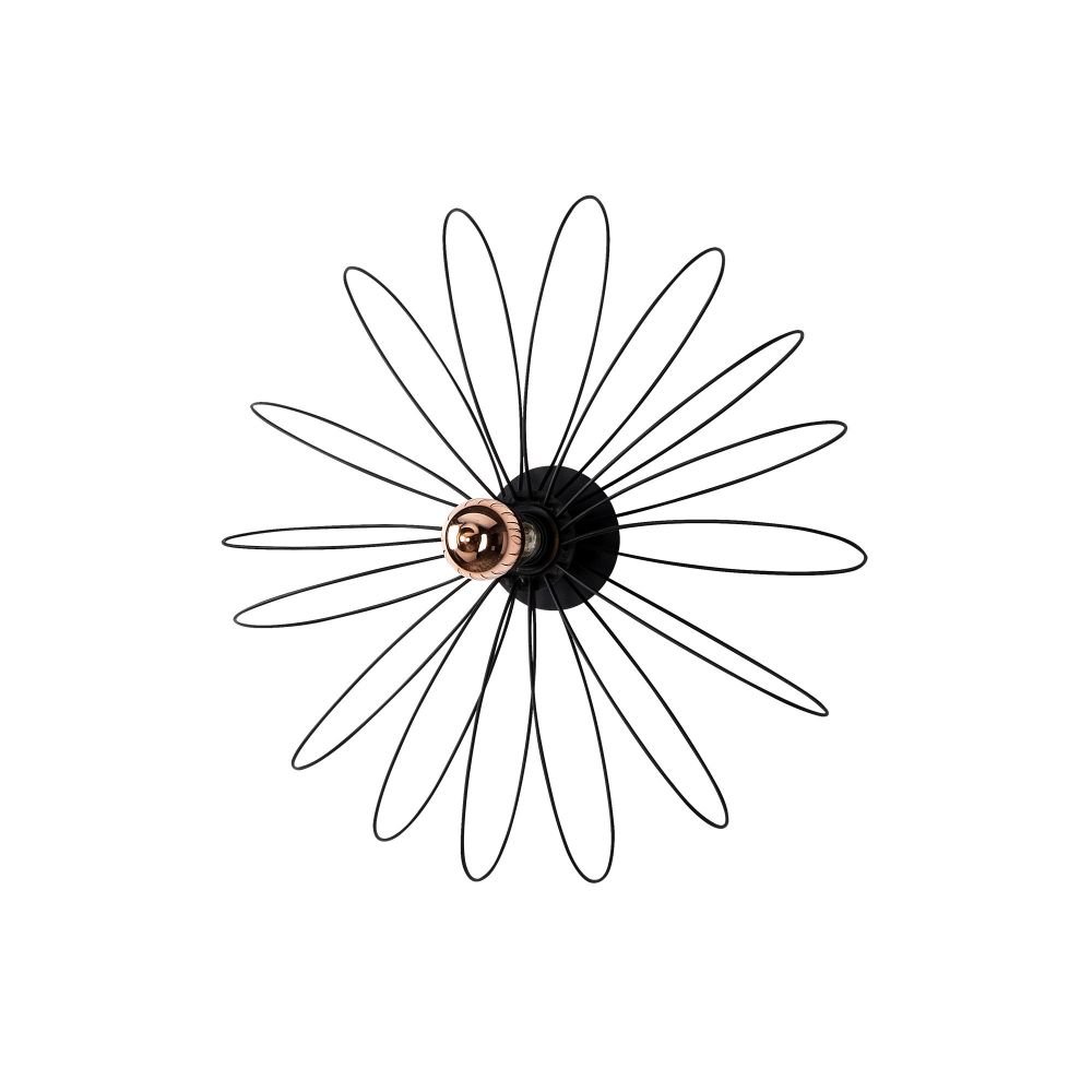 Hemdem - 707-A BLACK Crna Zidna Lampa slika 2