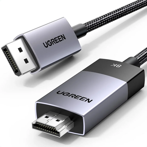 Ugreen Cable DisplayPort to HDMI 8K@60Hz - 1M slika 1