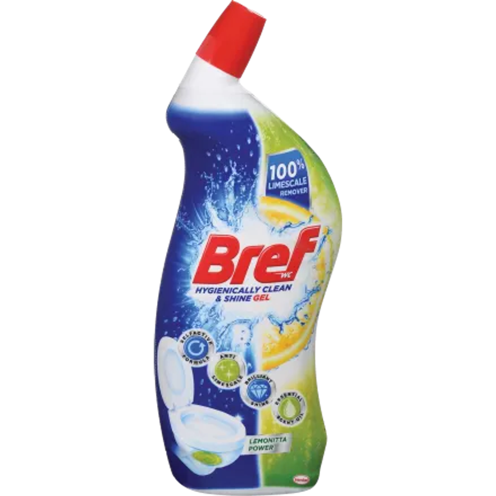 Bref Hygiene Gel Lemon 700ml sredstvo za čišćenje WC šolje slika 1
