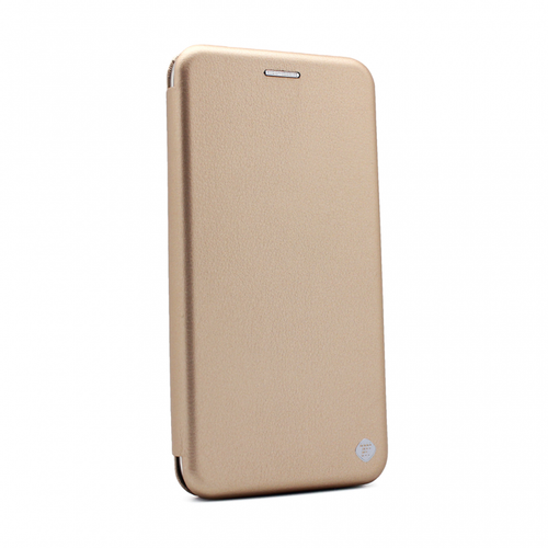 Torbica Teracell Flip Cover za Huawei P Smart 2021 zlatna slika 1