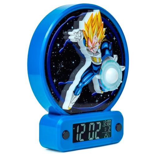 Dragon Ball Z Vegeta Budilica s Prikazom Datuma, Vremena i Temperature slika 1