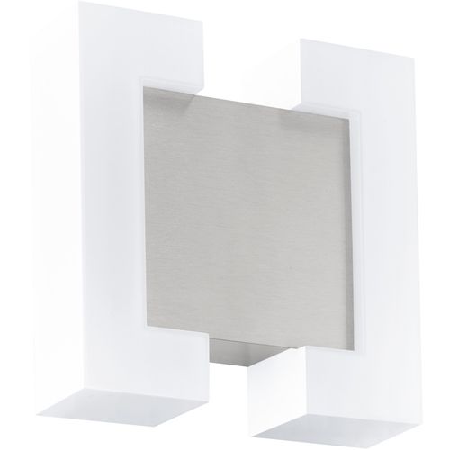 Eglo Sitia vanjska zidna/2, led, 2x4,8w, nikl mat/bijela  slika 1