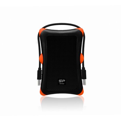 Silicon Power SP020TBPHDA30S3K Portable HDD 2TB, Armor A30, USB 3.2 Gen.1, Black slika 1