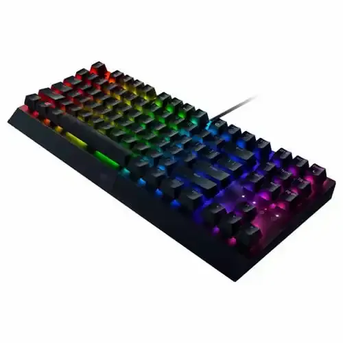 Razer BlackWidow V3 Tenkeyless Tastatura Green Switch US Crna RZ03-03490100-R3M1 slika 3