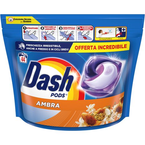 Dash Gel kapsule Amber 44 pranja slika 1