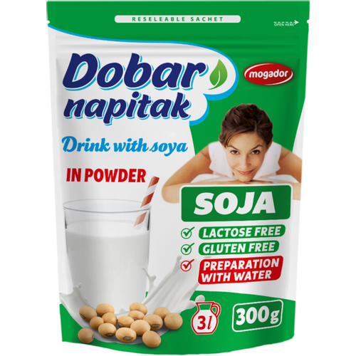 Dobar napitak od soje u prahu 300g slika 1