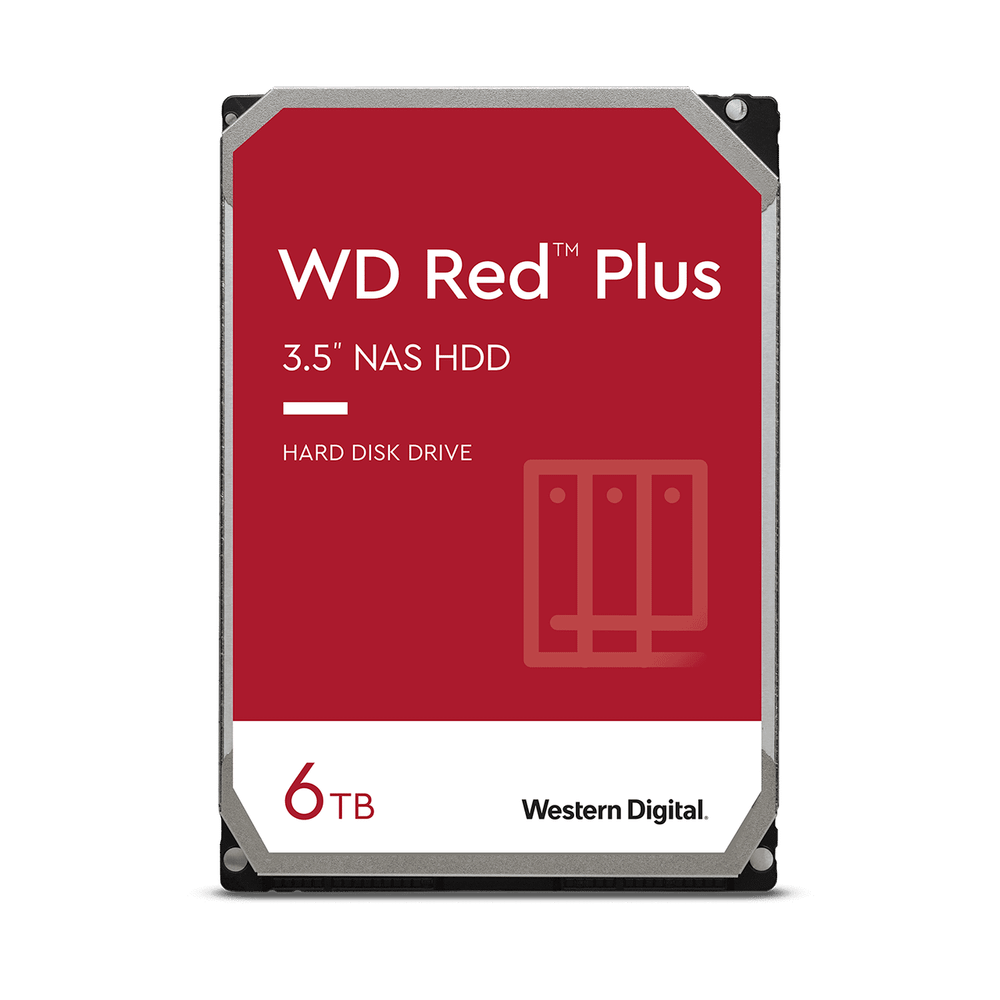 WD HDD 6TB Red Plus slika 1