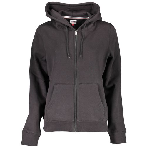 TOMMY HILFIGER SWEATSHIRT WITH ZIP WOMAN BLACK slika 1