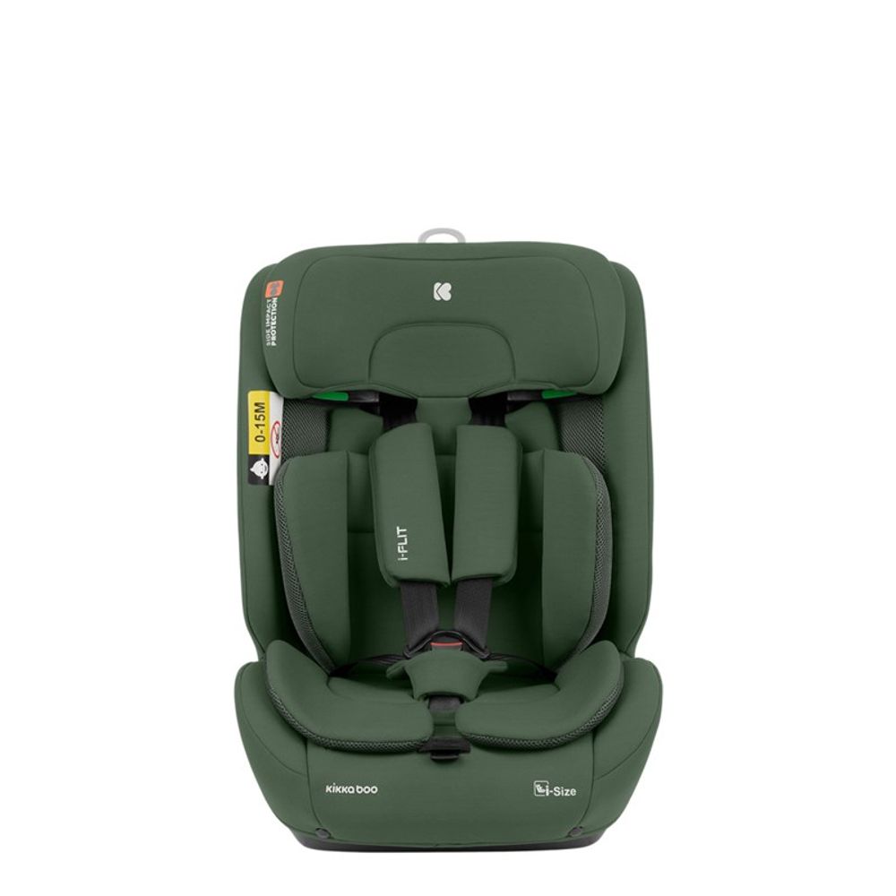 Kikka Boo Autosjedalica I-Flit i-Size 76-150cm Isofix, Army Green slika 2