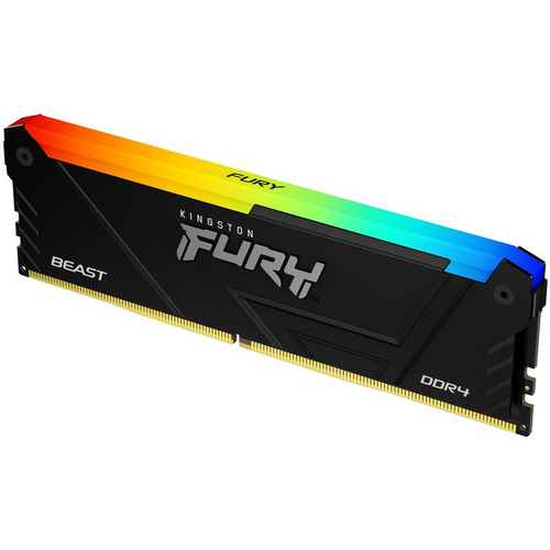Kingston memorija Fury Beast 8GB (1x8GB), DDR4 3600MHz, CL17, KF436C17BB2A/8 slika 1