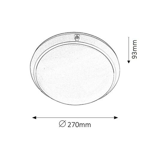 Rabalux Periodic zidna lampa E14 3x40W Spoljna rasveta slika 2