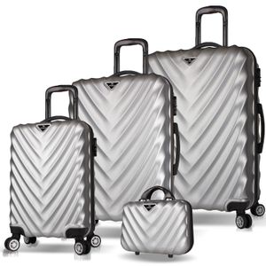 Sivi Set Kofera 7279 (4 Dijela)