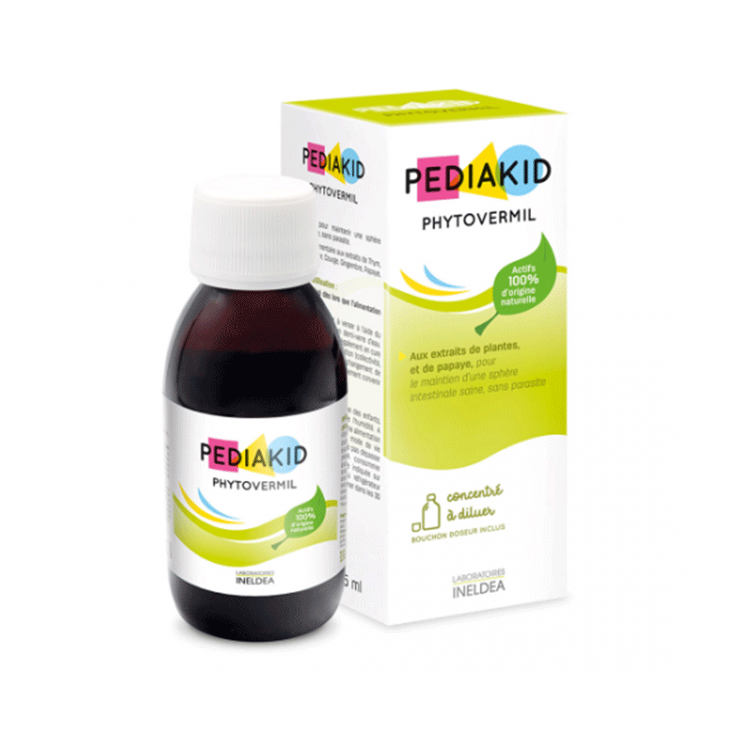 PEDIAKID PHYTOVERMIL Sirup protiv crijevnih parazita 125ml slika 1