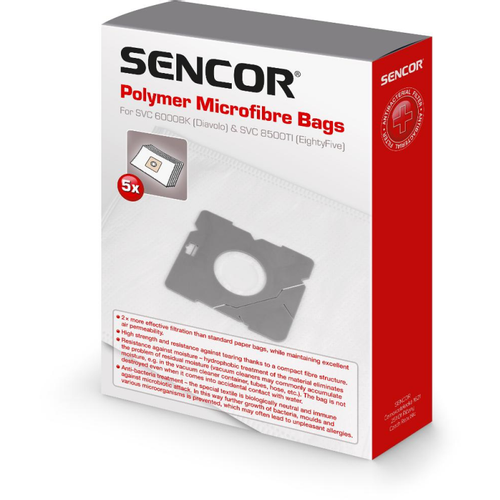Sencor vrećice za usisavač SVC 60XX/85XX/93XX slika 1