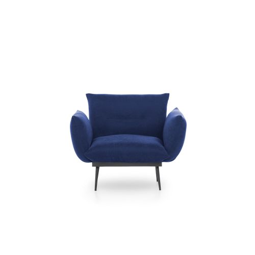 Atelier Del Sofa Fotelja, Mornarsko plava, Jax Solo - Navy Blue GR125 slika 3