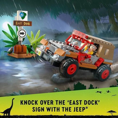 Playset Lego Jurassic Park 30th Anniversary 76958 Dilophosaurus Ambush 211 Dijelovi slika 5