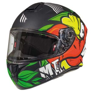 MT Helmets vizir za moto kacigu MT Targo Truck A2 matt fluor žuti