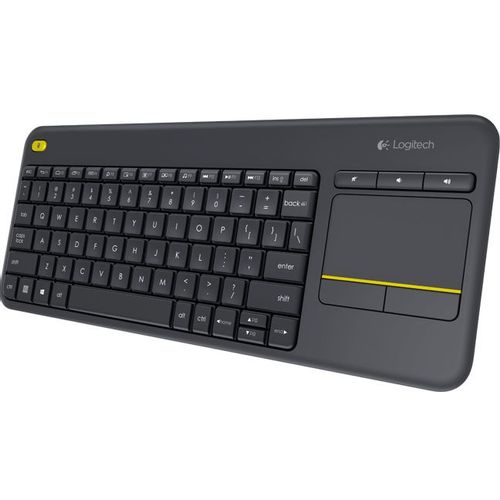 Logitech K400 Plus Wireless Touch Keyboard Black YU slika 1