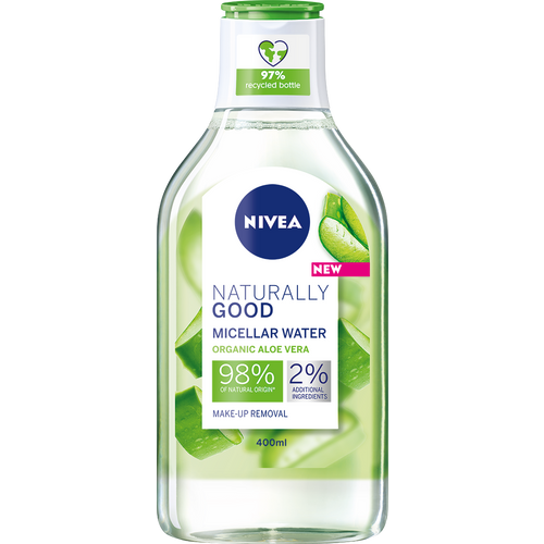 NIVEA Naturally Good micelarna voda 400ml slika 1