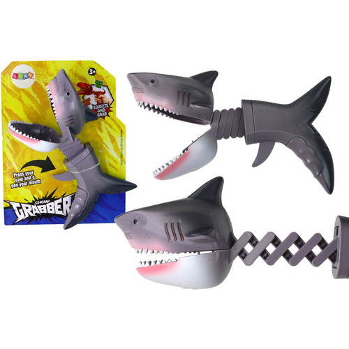 Gladni morski pas na opruzi sivi slika 1