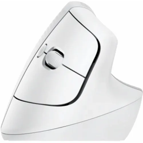 Logitech Miš Lift Right Vertical Wireless White slika 2