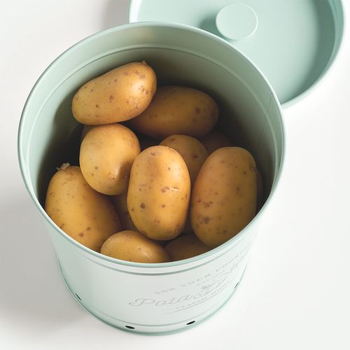 Zeller Doza "Potatoes", kuhinjska, metalna, mint, 19347 slika 2