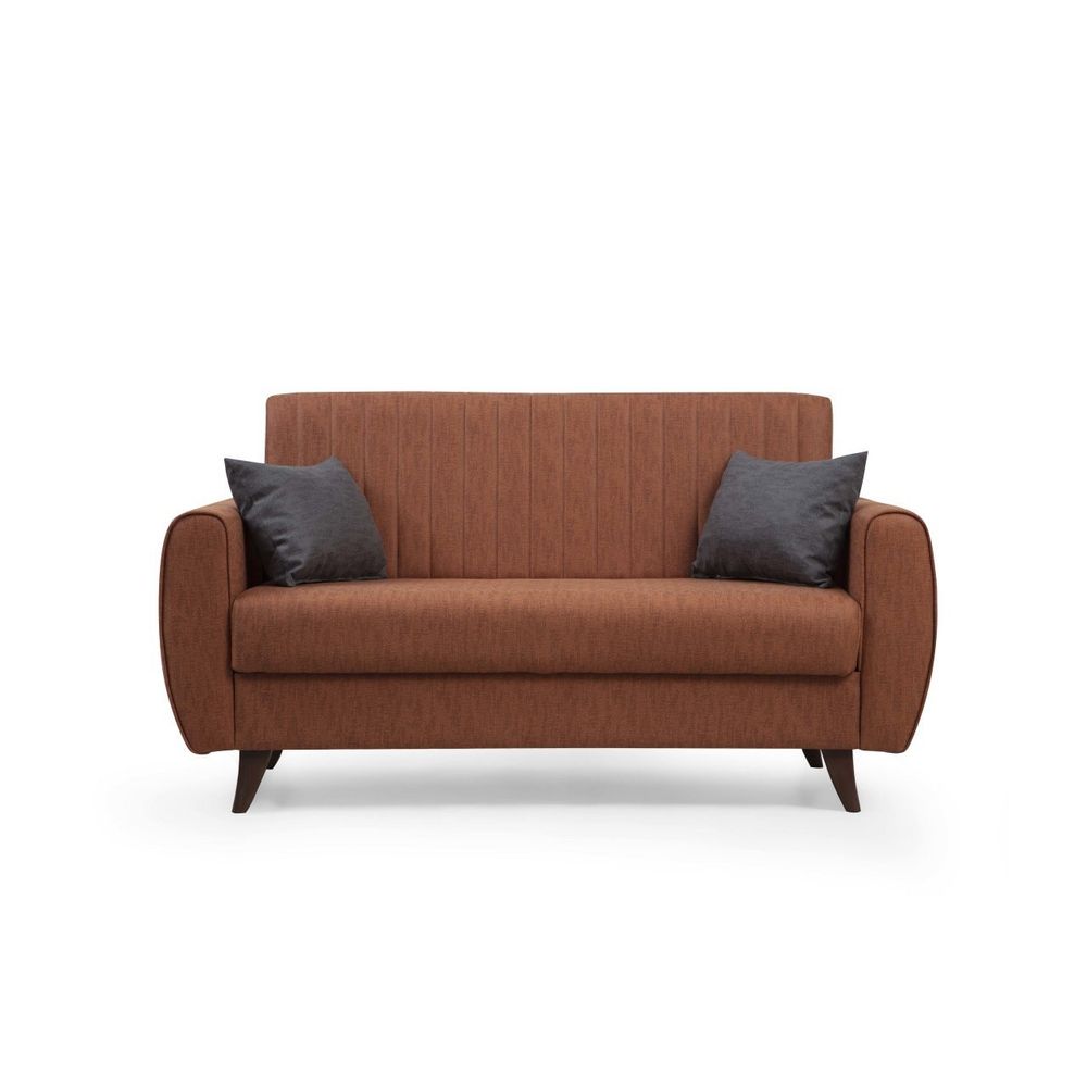 Alkon - Sofa na razvlačenje za 2 osobe u crvenoj boji slika 4