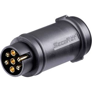 SecoRüt 50151 adapter za prikolicu [uticnica 7-polna - utikač 13-polni] ABS plastika