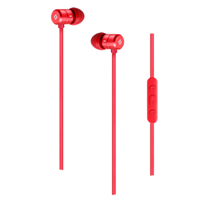 Slušalice - IE Headphone + Built-in Remote + Magnet + Mic - Red - EchoPro