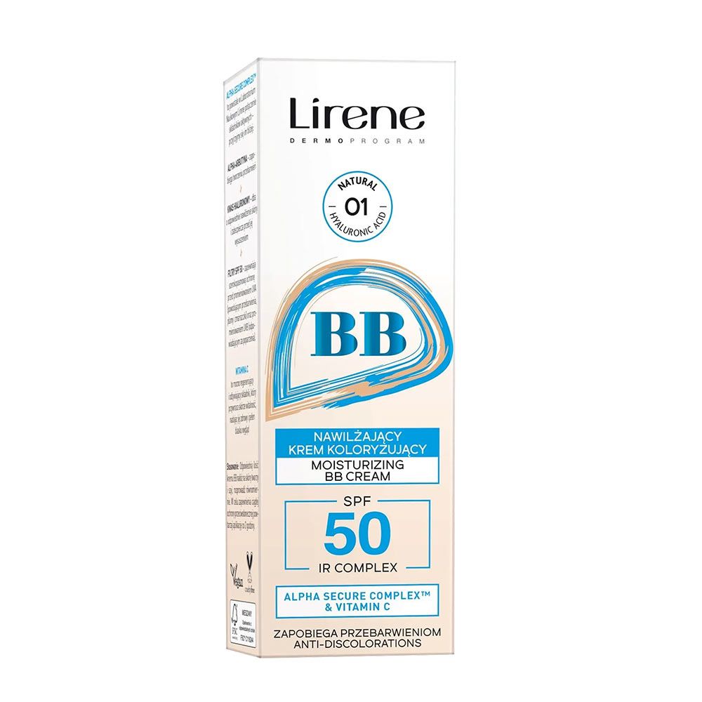 Lirene Moistur BB Krema SPF50 30ml 01-Natural slika 1