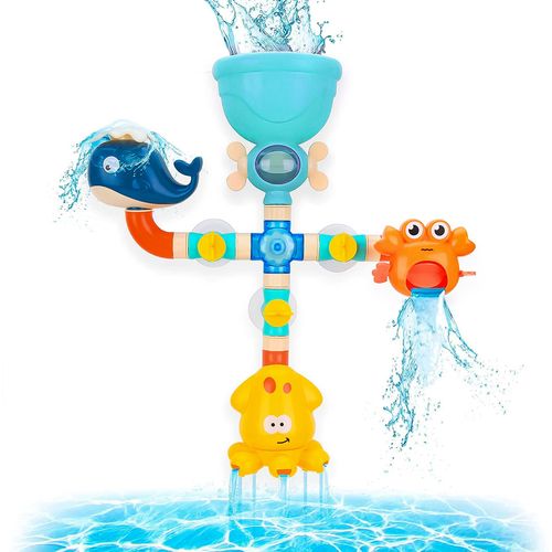 Igračka za kupanje cijevi s morskim životinjama slika 1