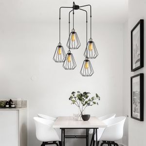 Kese - 4556 Black Chandelier