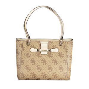 GUESS JEANS WOMEN'S BAG BEIGE