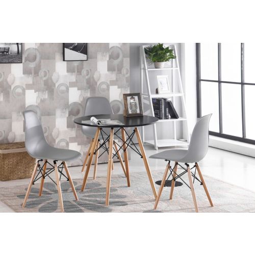 ModernHome Milano set 4 stolice SVETLO SIVA PC-005 LIGHT GREY 4X slika 5