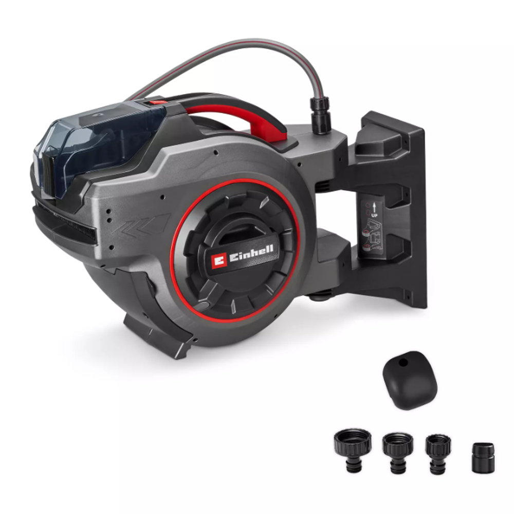 Einhell GP-HR 18/30 WH Li Solo, akumulatorski zidni nosač za vrtno crijevo slika 1