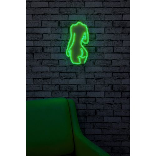 Wallity Ukrasna plastična LED rasvjeta, Sexy Woman - Green slika 12