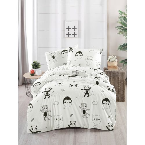 Panda White
Black Ranforce Single Quilt Cover Set slika 1