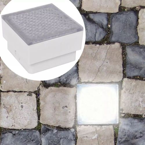 LED Podne ugradbene svjetiljke 12 kom 100x100x68 mm slika 30