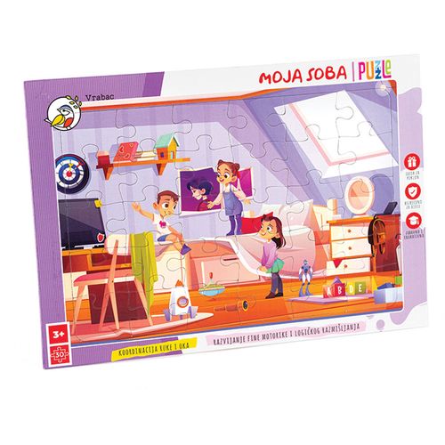 VRABAC PLAYGROUNDS, puzzle Fun 30, Moja soba slika 1