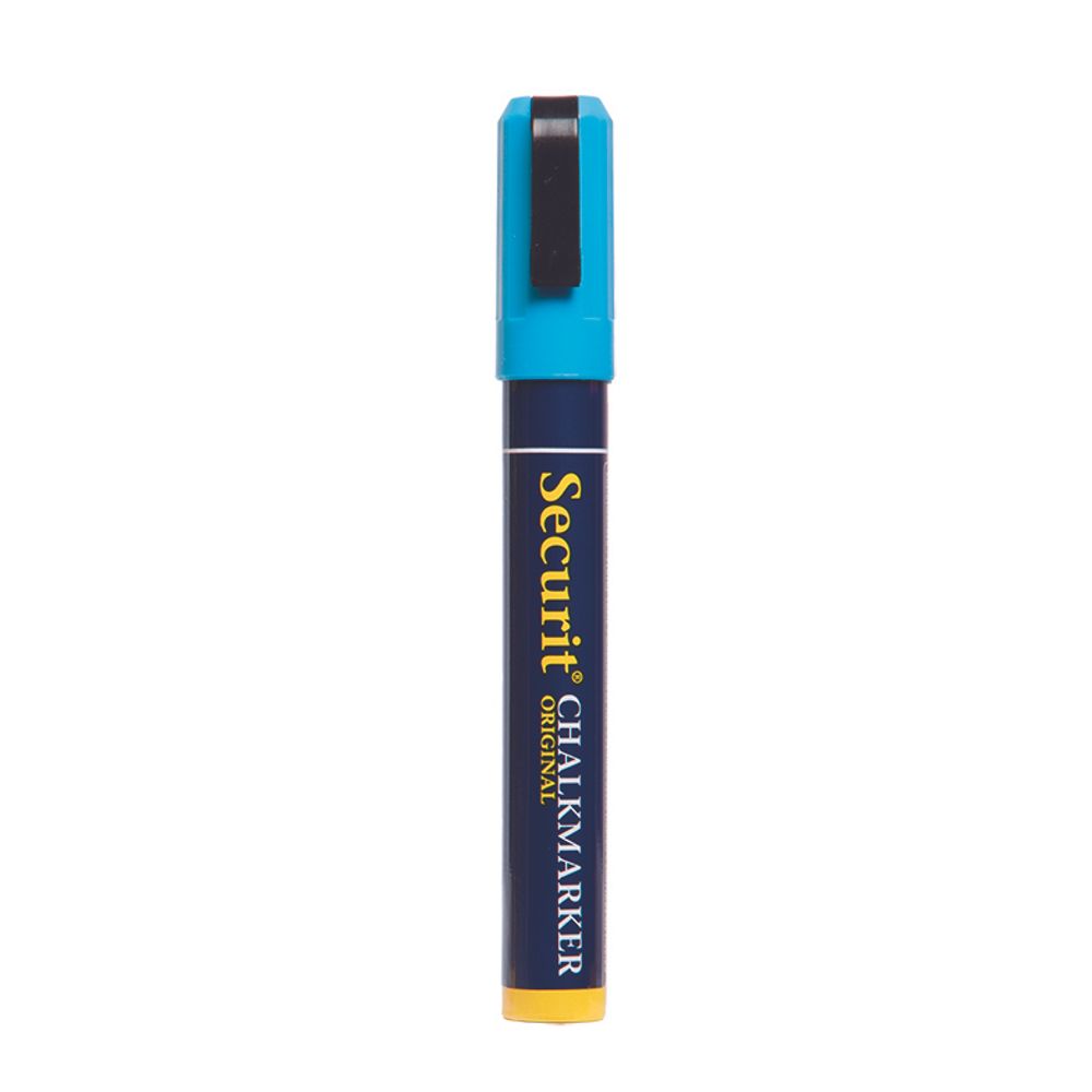 Securit kreda marker, 2-6 mm, plavi slika 1