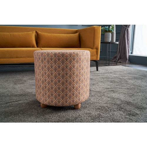 Flora Puf Silindar Multicolor Pouffe slika 3