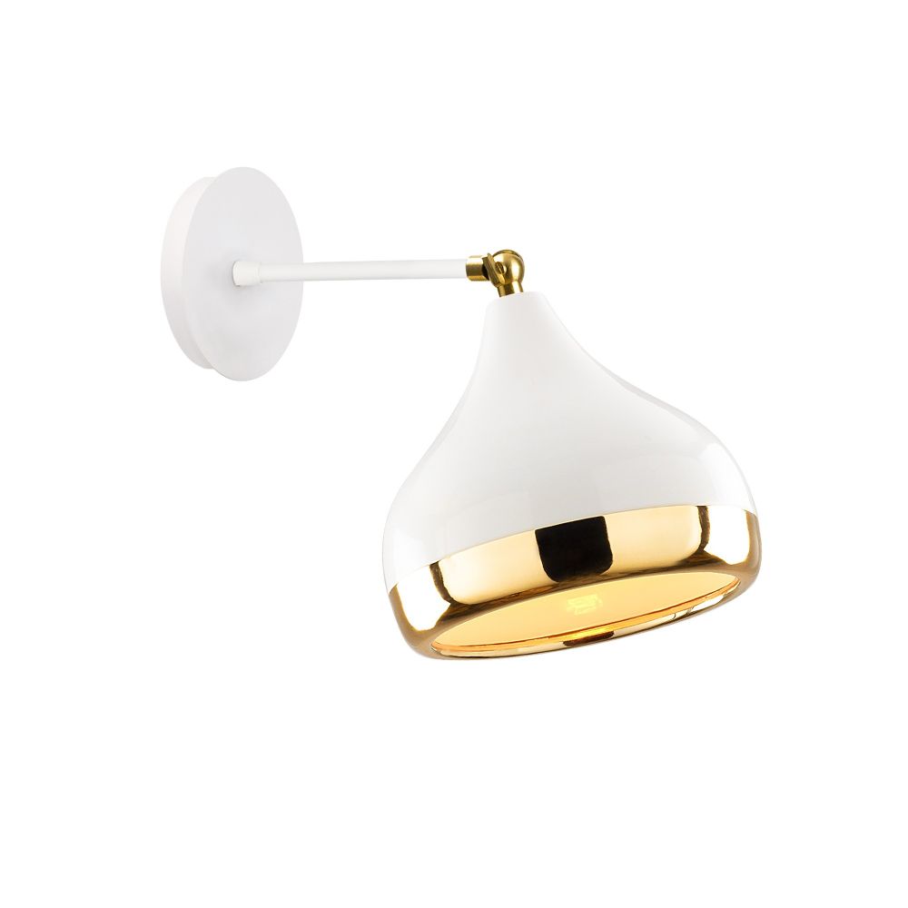 Yıldo - 6902 Bijela Zidna Lampa od Bijelog Zlata slika 5