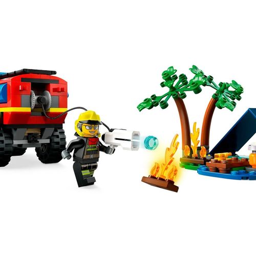 Playset Lego 60412 4x4 Fire Engine with Rescue Boat slika 6