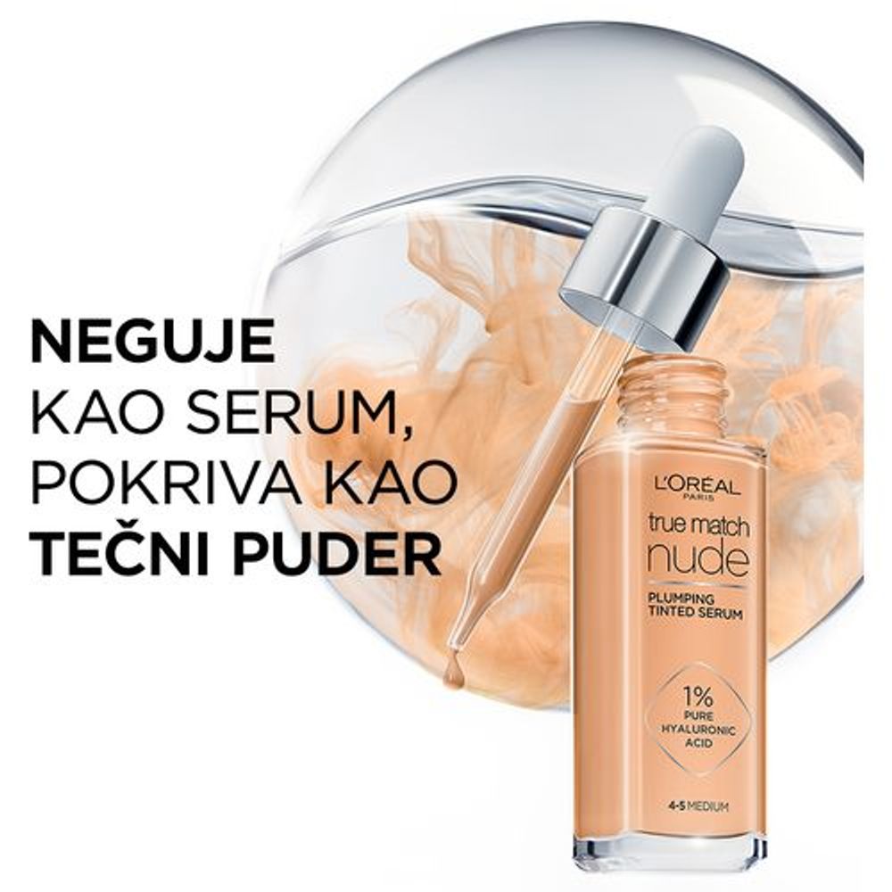 L'Oréal Paris True Match Nude Tonirani serum 4-5 Medium 30ml slika 4