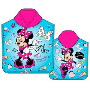 Disney Minnie microfibre poncho towel