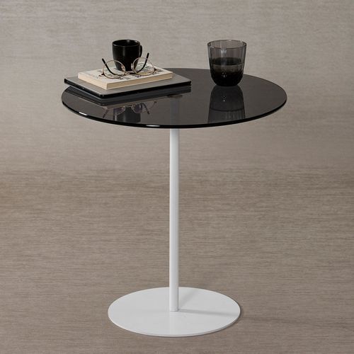 Woody Fashion Bočni stol, Chill-Out - White, Dark Grey slika 3