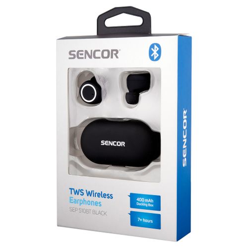 Sencor Bluetooth Bežične Slušalice SEP 510BT BK TWS slika 20