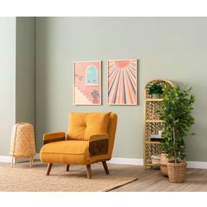 Sofa na jednom sjedalu Cosmo Single - Bohemian Mustard