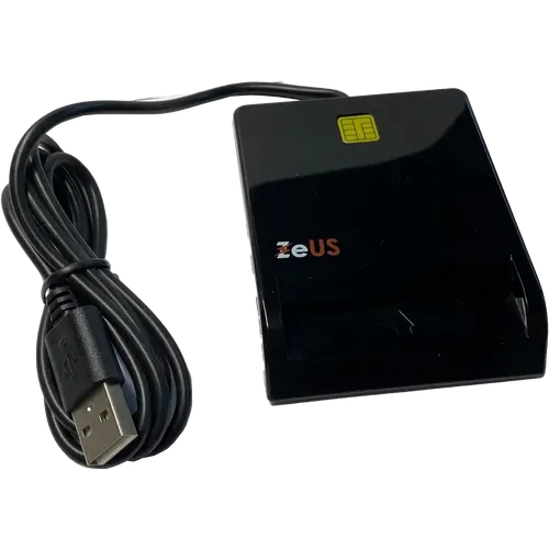 Čitač smart kartica CR814 (za biometrijske lične karte), USB slika 1
